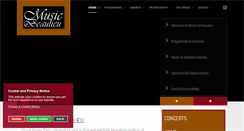 Desktop Screenshot of musicatbeaulieu.org